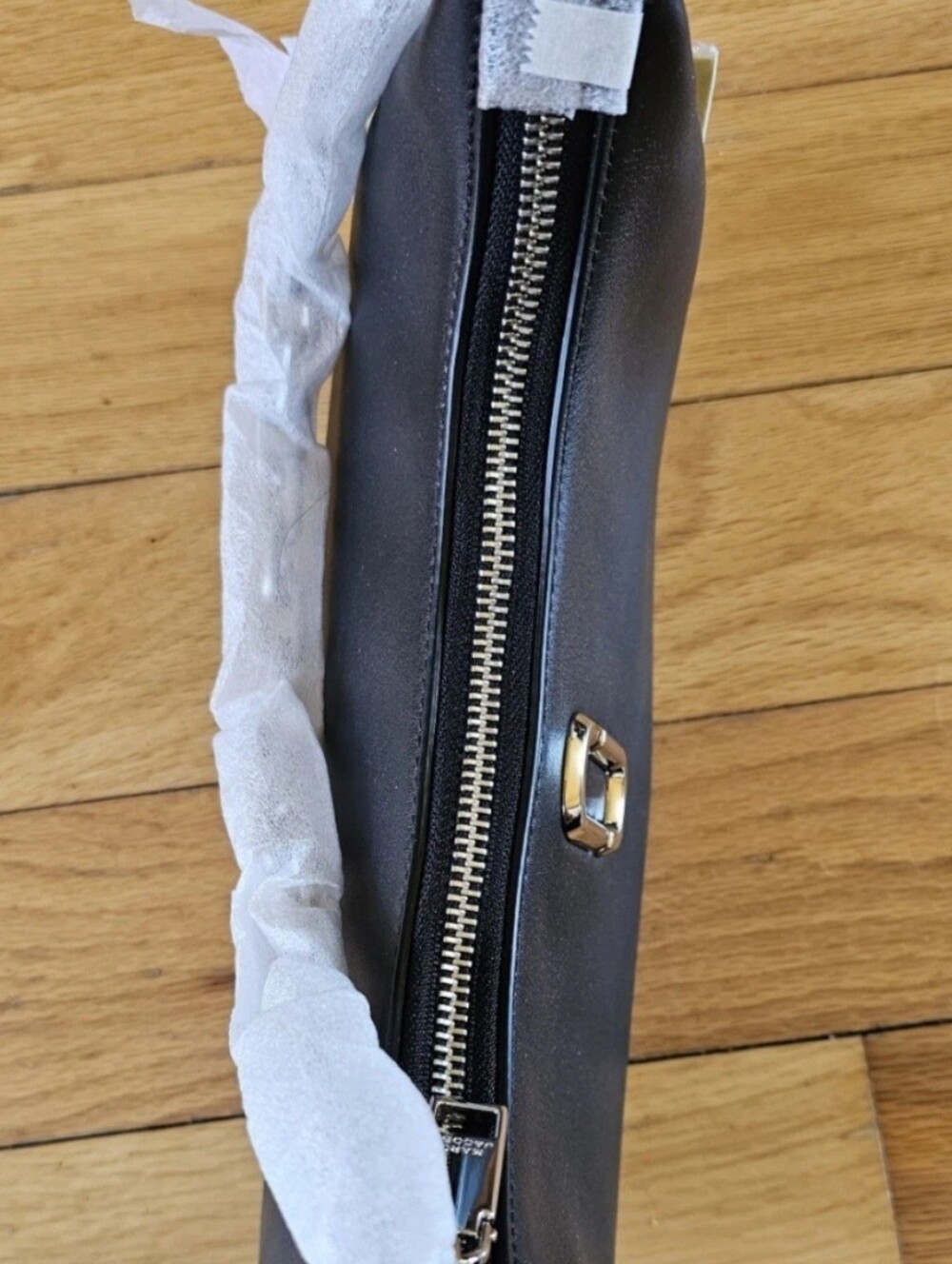 NWT Marc Jacobs The Curve Bag Black Leather Purse - Picture 6 of 6